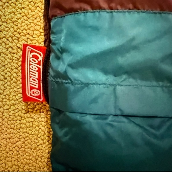 Coleman mummy style, sleeping bag, youth, color purple, 30 x 66 - Picture 4 of 12